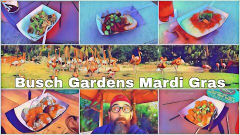 Busch Gardens 2021 Mardi Gras