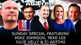 Dan Bongino-4.28.24-SUNDAY SPECIAL-Spkr Mike Johnson-Senator Mike Le-Julie Kelly/EJ Antoni-Ad Free!