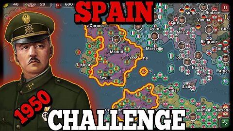 💥 CHALLENGE SPAIN 1950 FULL WORLD CONQUEST💥