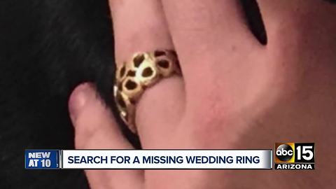 Mesa man desperate to find lost wedding ring