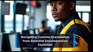 Essential Documents for Customs Examination Fee Payments: A Comprehensive Guide
