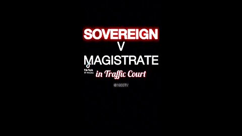 Sovereign vs the magistrate