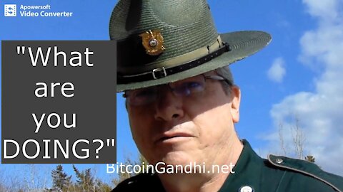 Cop vs. Bitcoin Gandhi (New Hampshire)