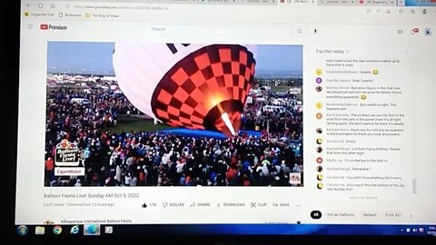 Day 10 Of Balloon Fiesta! Watching The Show From Yesterday.