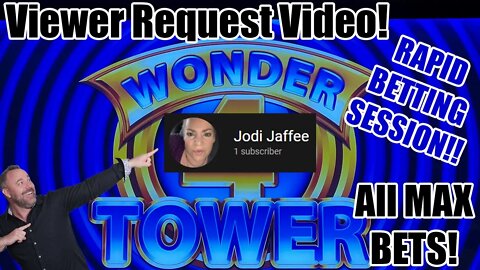 JODI JAFFEE’S - Viewer Request Video - Power 4 - All Max Bets!