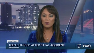 Teen arrested for fatal accident