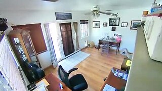 Earthquake Caught on Security Cam