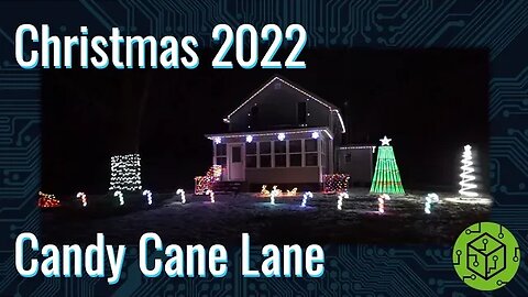 2022 Christmas Lights | Sia - Candy Cane Lane