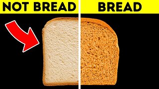 Sandwich Bread Isn't Bread, And Water Can Be Wetter