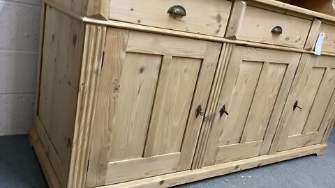 Large Reclaimed Pine Welsh Dresser (0902G) @PinefindersCoUk