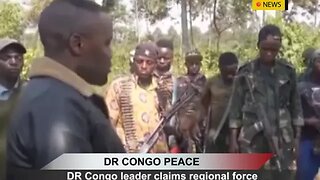 DR CONGO PEACE: DR Congo leader claims regional force 'cohabiting' with rebels