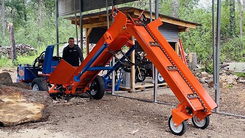 The Transformers of Log Splitters - Folding Up The Eastonmade 37D