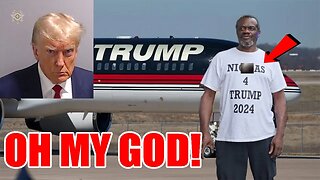 Black Man wears N*GG*S 4 Trump shirt! Donald Trump returns to Twitter (X) and shows his MUGSHOT!