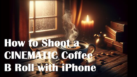 How to Shoot a CINEMATIC Coffee B Roll with iPhone