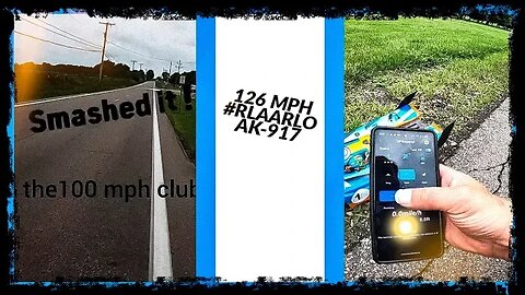 126MPH #rlaarlo WELCOME to the 100mph club I finally did it SO FAST rlaarlo ak917