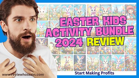 Easter Kids Activity Bundle 2024 Review – How to Earn Money