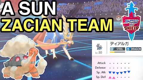 A Sun Zacian Team! • VGC Series 8 • Pokemon Sword & Shield Ranked Battles