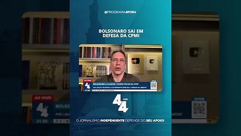 Bolsonaro pede a aliados: 'Vamos focar na CPMI do 8 de Janeiro' #shorts