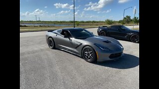 Hot wife and Corvette