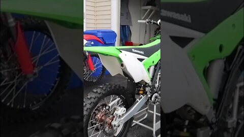 Epic KX125 Transformation in 1 Minute #shorts