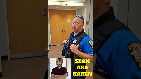 Frauditor Sean Threatens Cops With Civil Lawsuit at Library! #shorts