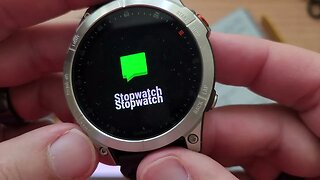 Stopwatch Bug via Garmin mixed with Android 13?