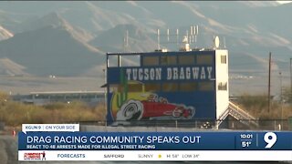 Racing community speaks out following street racing bust