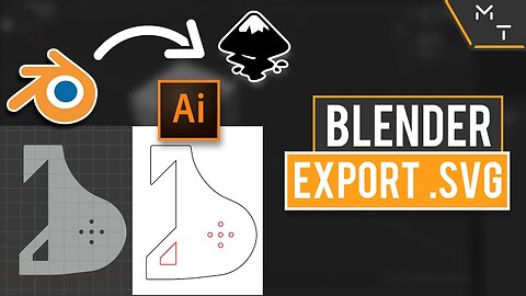 How To Export A Vector SVG | Precision Modeling Blender 2.82 | Outline To SVG Addon - ( Tutorial 4)