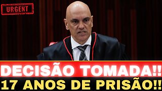 ASSUSTADOR!! MORAES ACABA DE TOMA DECISÃO!! NOTÍCIA ABALA O PÁIS!!