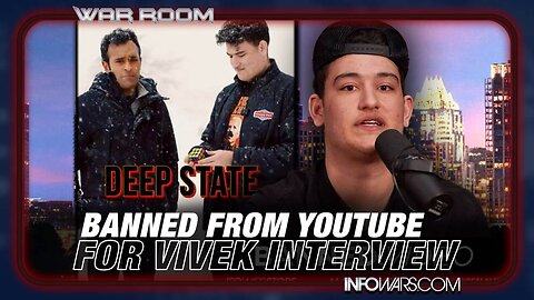 Viral Youtuber BANNED From YouTube For This Vivek Interview