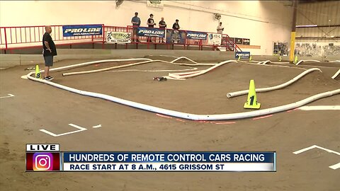 Racers from across the Southwest U.S. competing remote control racing event