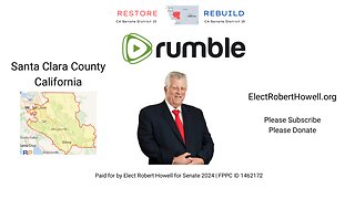 Elect Robert Howell-CA State Senate-Santa Clara County