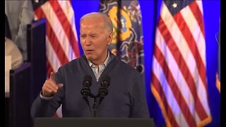 Yikes! Biden Doesn't Know He's Running For President