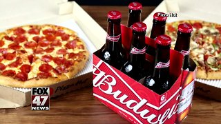 Pizza Hut to offer beer delivery