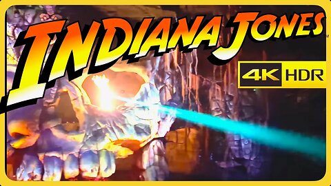 [2023] Indiana Jones Adventure Queue & Full Ride - LOWLIGHT POV - Disneyland refurbished 4K 60 FPS