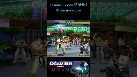 Takuma Ex kof 2002 um 100% combo #combo #combo100 #kof2002 #kof2002um #snk #kof #thekingoffighters