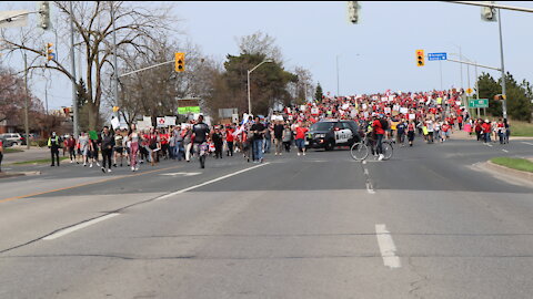 End The Lock Down Protest