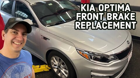 How To Replace KIA Optima Front Brakes
