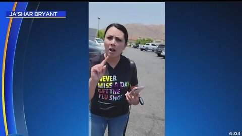 WHITE WOMAN FALSLELY ACCUSED BLACK MAN OF STEALING HER SONS PHONE!!!!!!!!!!