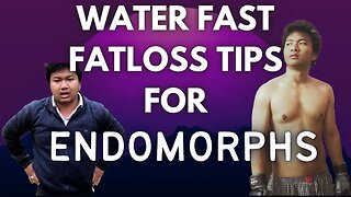 HOW TO LOSE WEIGHT AS AN ENDOMORPH WATER FAST WATER FASTING JOURNEY WATER FASTING TIPS #waterfast