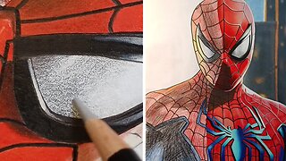 Incredible before & after drawing is truly astonishing