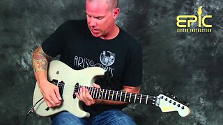 Learn lead rock guitar Van Halen Romeo Delight pt2 complete EVH solo lesson