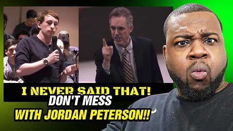 Student Tries to FRAME Jordan Peterson And He's INSTANTLY DISPROVEN