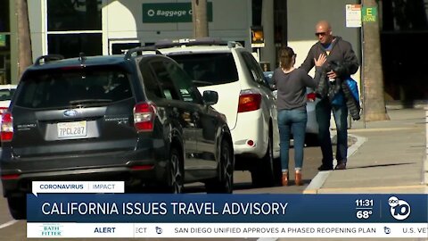 California, 2 other West states issue travel advisory ahead of holidays