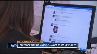 Ask the Expert: Facebook news feed changes