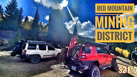 Red Mountain Mining District Ouray Colorado, 2nd annual fall overlanding trip S2 E10.