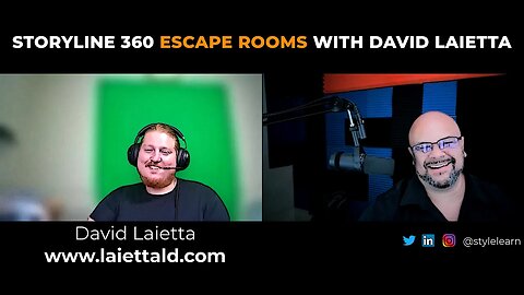 Storyline 360 Escape Rooms with David Laietta