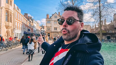 England LIVE: Exploring Cambridge and it’s 800 Year-Old University 🇬🇧