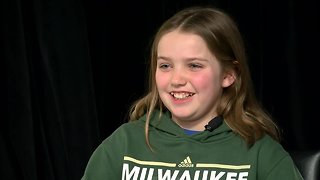 FULL INTERVIEW: Meet Lily, the Bucks superfan who got to hug Giannis Antetokounmpo in viral video