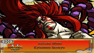 Samurai Shodown V: Perfect - Arcade Mode: Kyoshiro Senryo